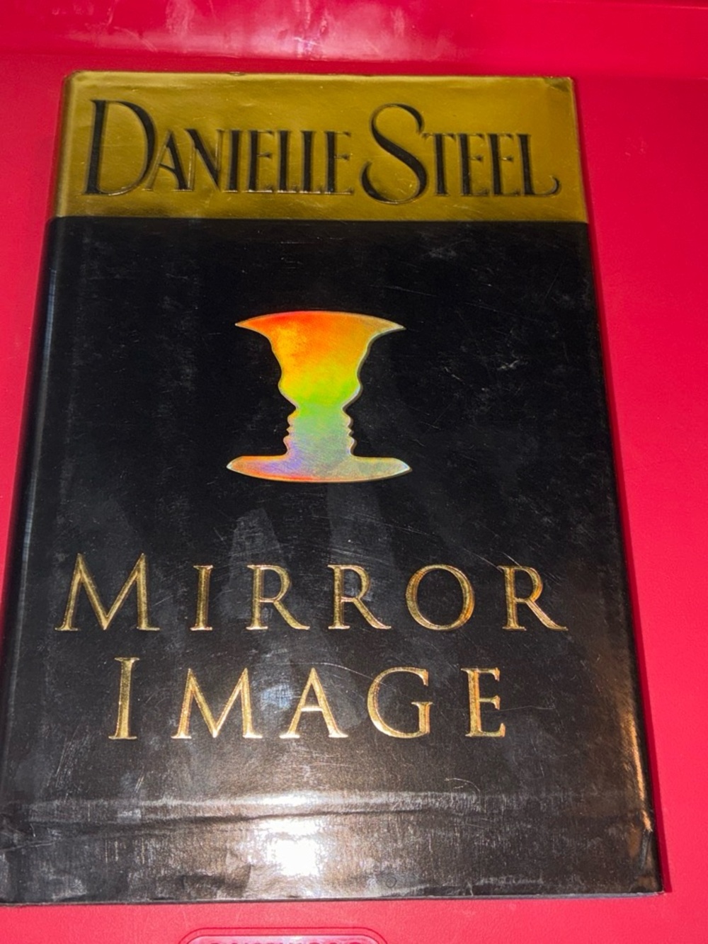 Black and Gold 'Mirror Image' Wall Art Plaque